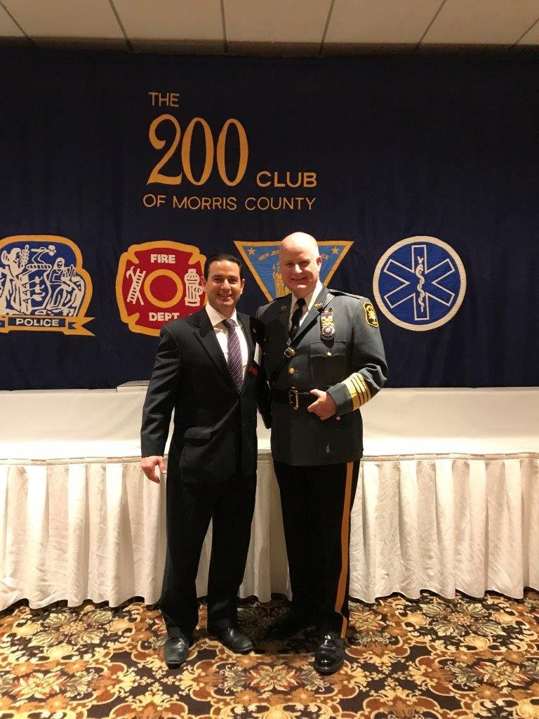 Todd J. Leonard Law Firm Proudly Supports The 200 Club of Morris County 2019 Valor & Meritorious Award Recipients